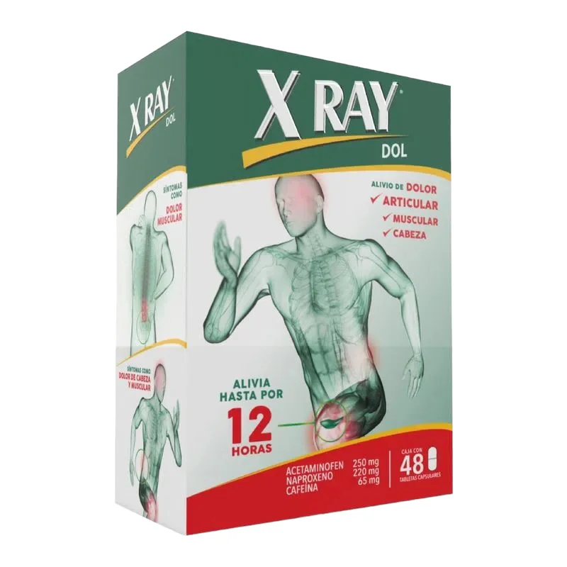 X RAY DOL CAJA X 80 TABLETAS (COASPHARMA)