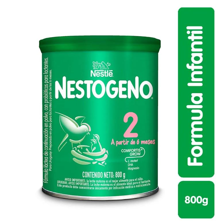 NESTOGENO 2 6 A 12 M TARRO X 800 GR (NESTLE)