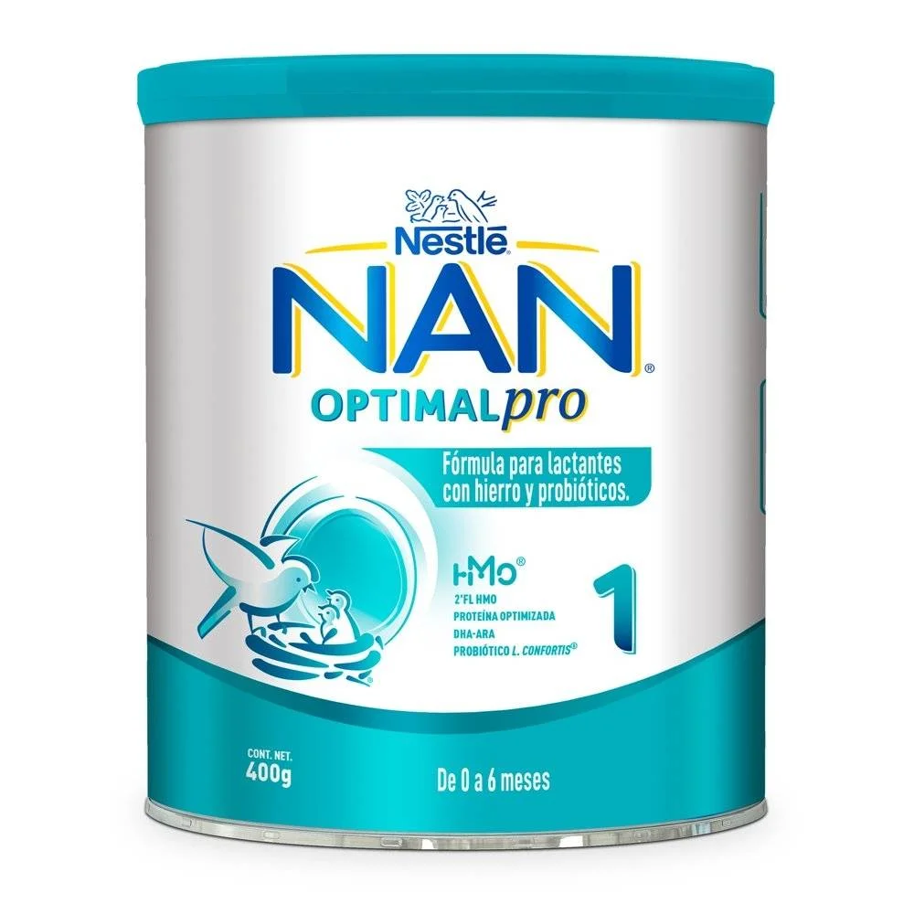 NAN OPTIPRO 1 0 A 6 TARRO X 400 GR (NESTLE)