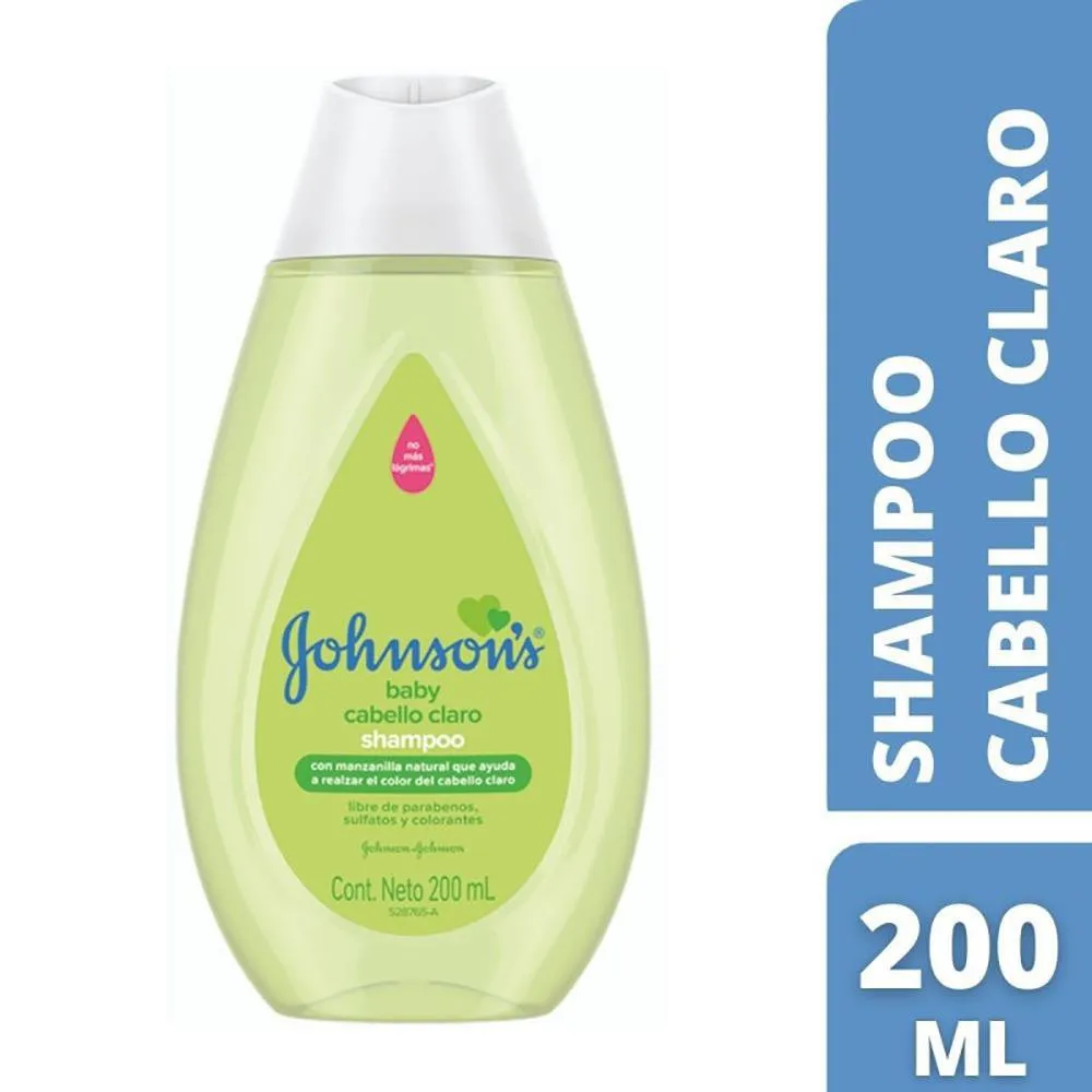 SHAMPOO JOHNSON CABELLO CLARO CAJA X 12 SOBRES X X 25 ML