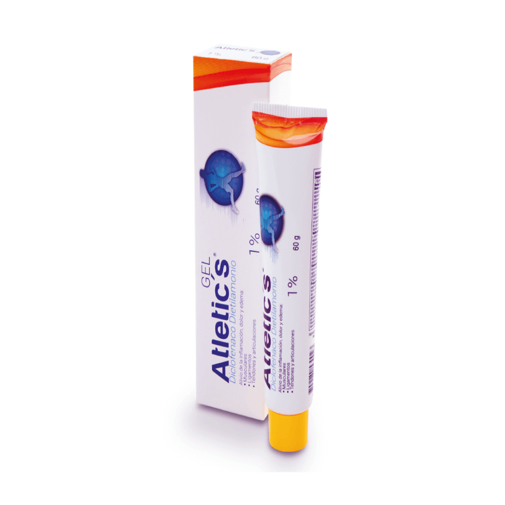 ATLETICS EN GEL 1% TUBO X 60 GR (ECAR)