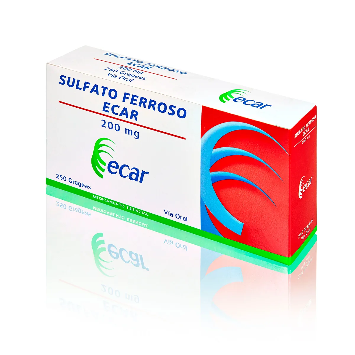 SULFATO FERROSO 300 MG CAJA X 250 TABLETAS (ECAR)