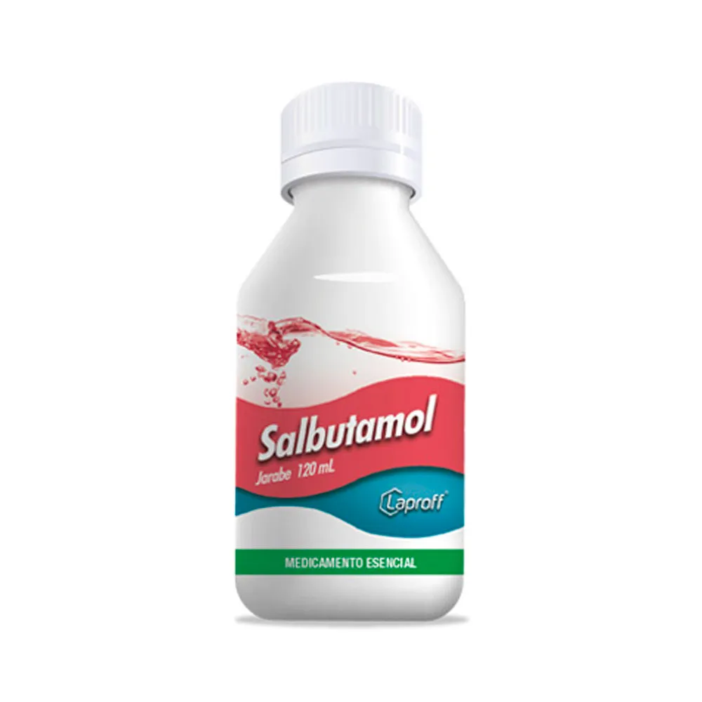 SALBUTAMOL JARABE FRASCO X 120 ML (LAPROFF)