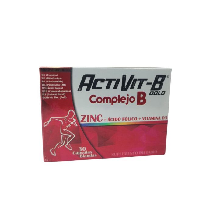 ACTIVIT B COMPLEJO B CAJA X 30 CAPSULAS