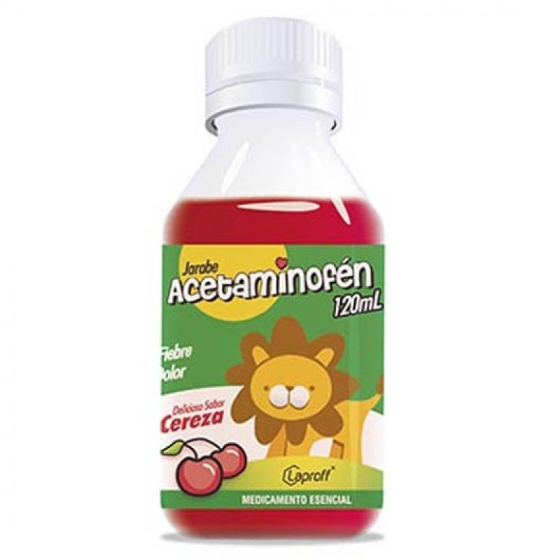 ACETAMINOFEN JARABE FRASCO X 120 ML (LAPROFF)