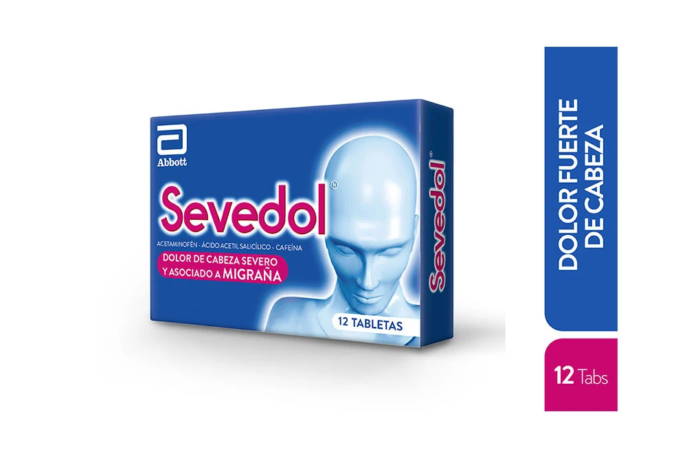 SEVEDOL MIGRAÑA CAJA X 12 TABLETAS (ABBOTT)