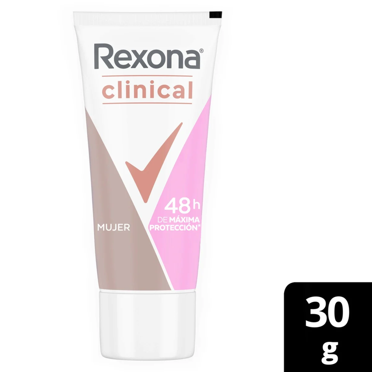 DESODORANTE REXONA CLINICAL WOMEN 48 H TUBO X 30 GR