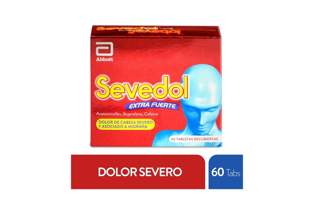 SEVEDOL EXTRA FUERTE CAJA X 60 TABLETAS (ABBOTT)