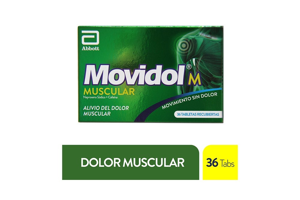 MOVIDOL MUSCULAR CAJA X 36 TABLETAS