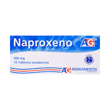 NAPROXENO 500 MG CAJA X 10 TABLETAS (AG)