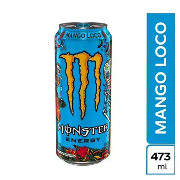 MONSTER MANGO LOCO ENERGY LATA X 473 ML