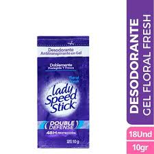 DESODORANTE LADY SPEED STICK GEL MUJER SOBRE X 10 GR