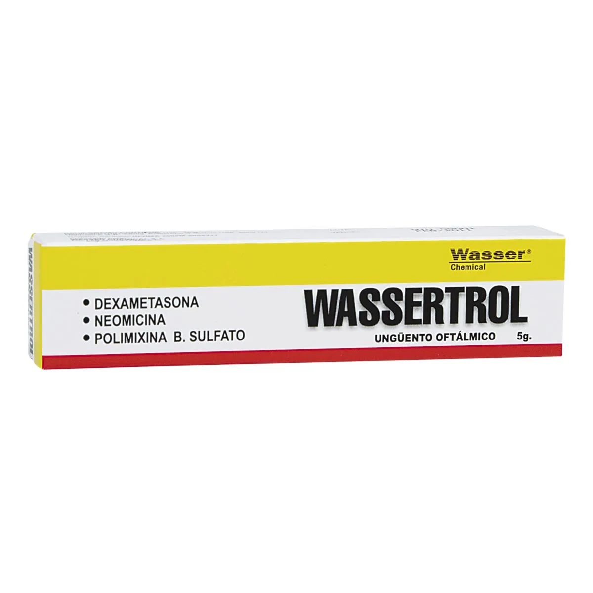 WASSERTROL UNGUENTO OFTALMICO TUBO X 5 GR