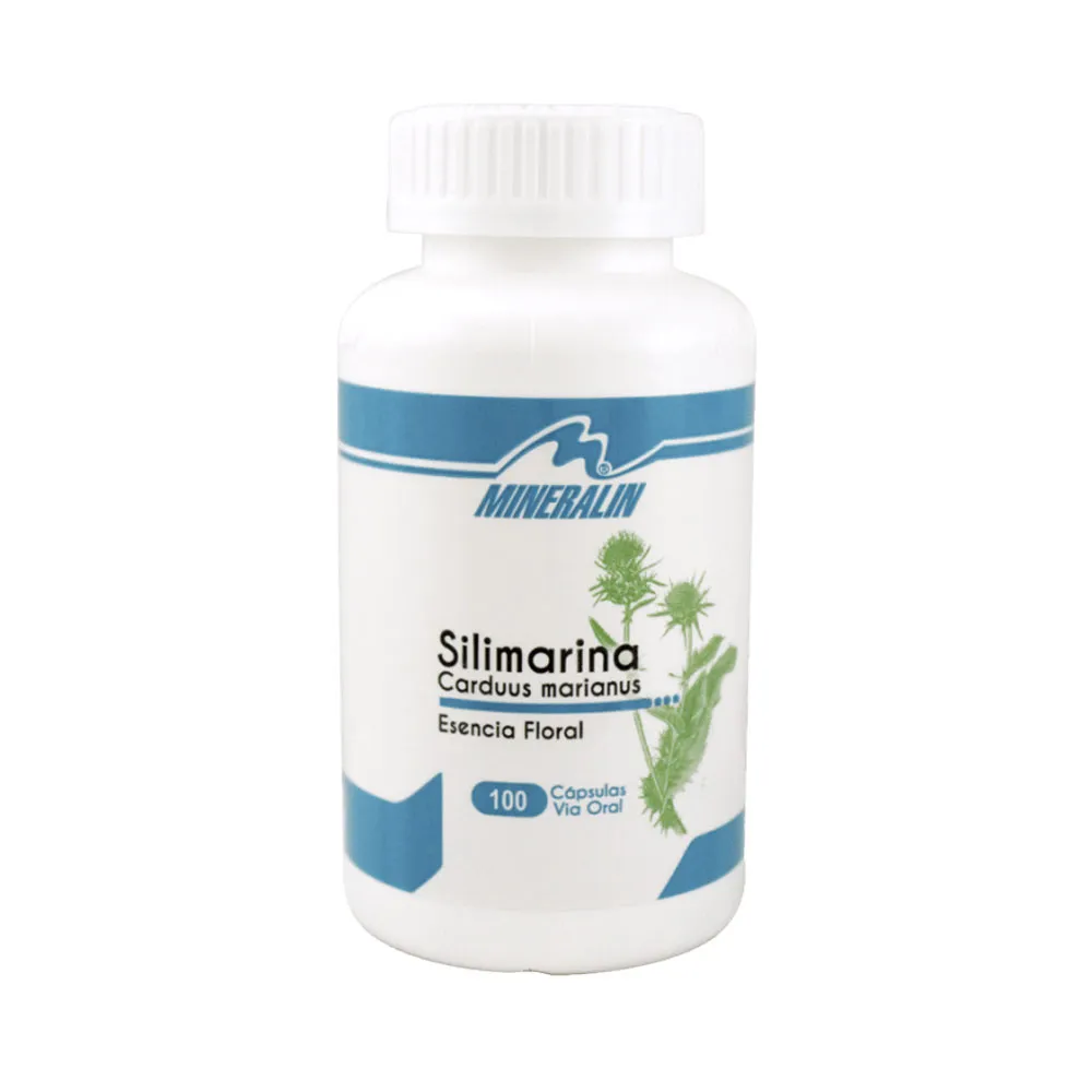 SILIMARINA FRASCO X 100 CAPSULAS (MINERALIN)