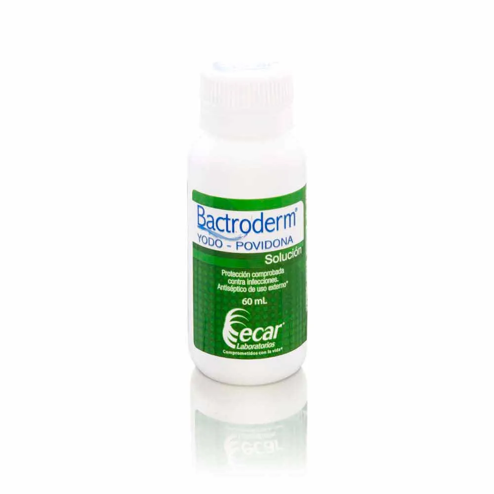 BACTRODERM SOLUCION FRASCO X 60 ML (ECAR)