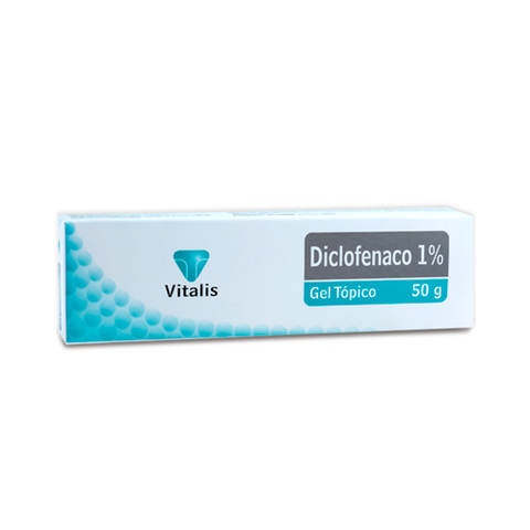 DICLOFENACO 1% GEL TUBO X 50 GR (VITALIS)