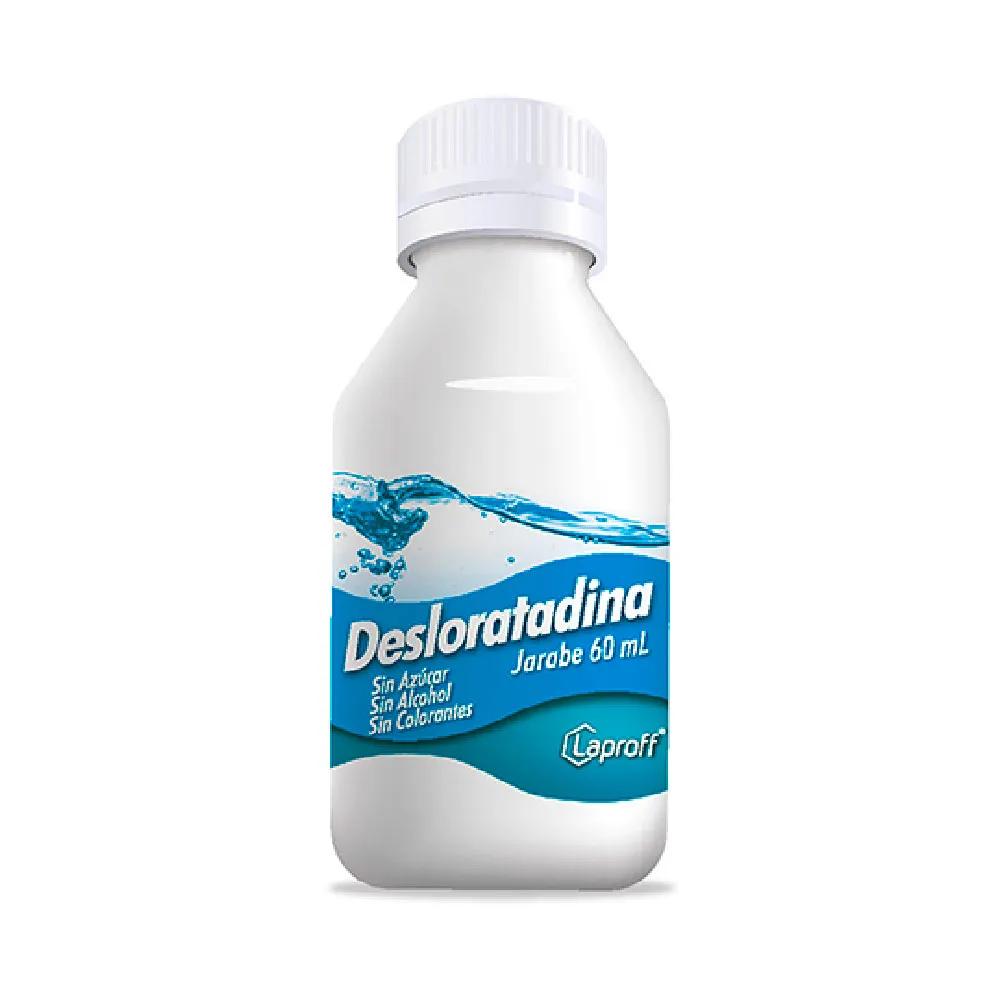 DESLORATADINA JARABE FRASCO X 60 ML (LAPROFF)