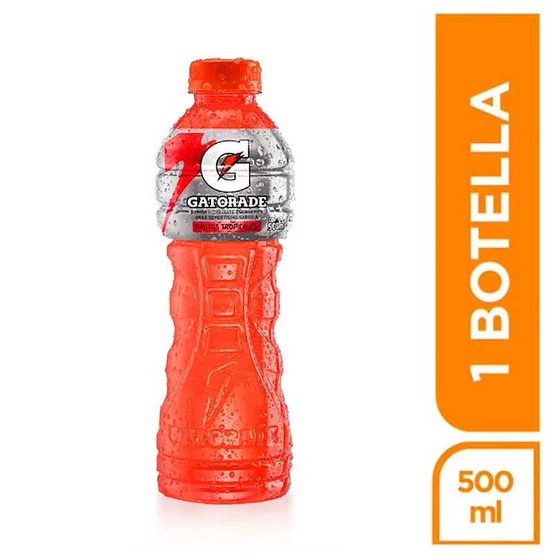GATORADE FRUTAS TROPICALES BOTELLA X 500 ML