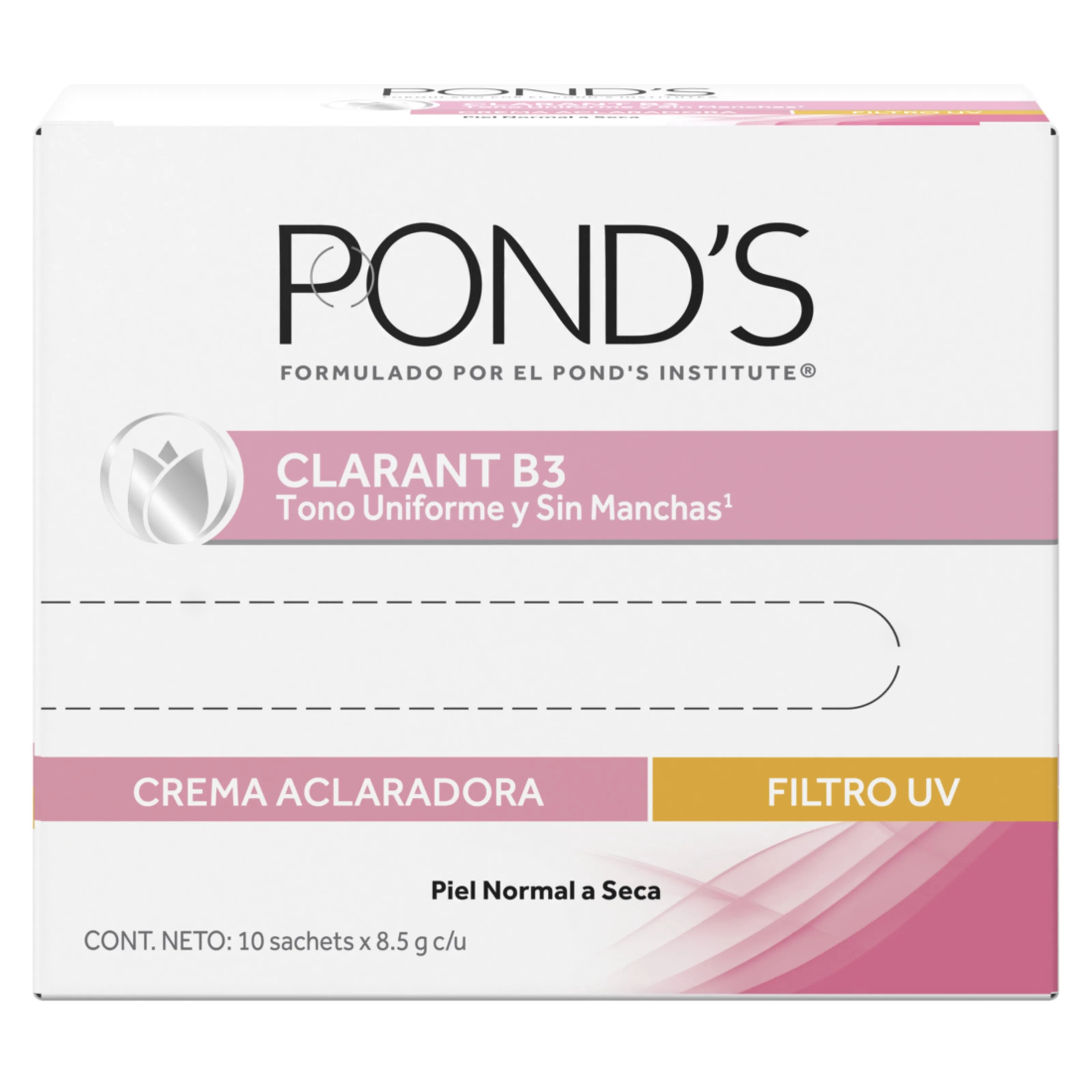 CREMA PONDS ACLARADNT B3 TONO UNIFORME SOBRE X 8.5 GR