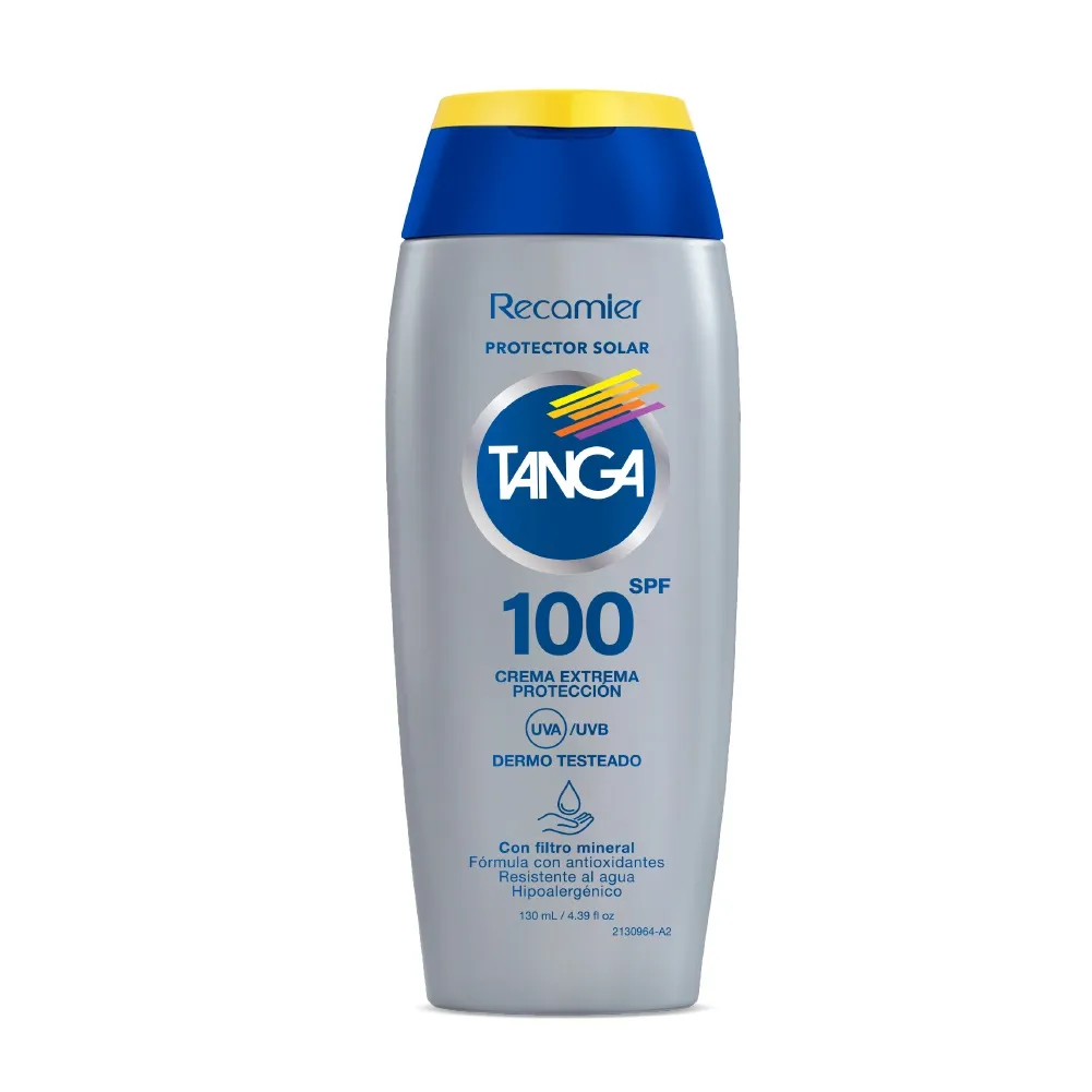 BLOQUEADOR TANGA 100 SPF FRASCO X 130 GR