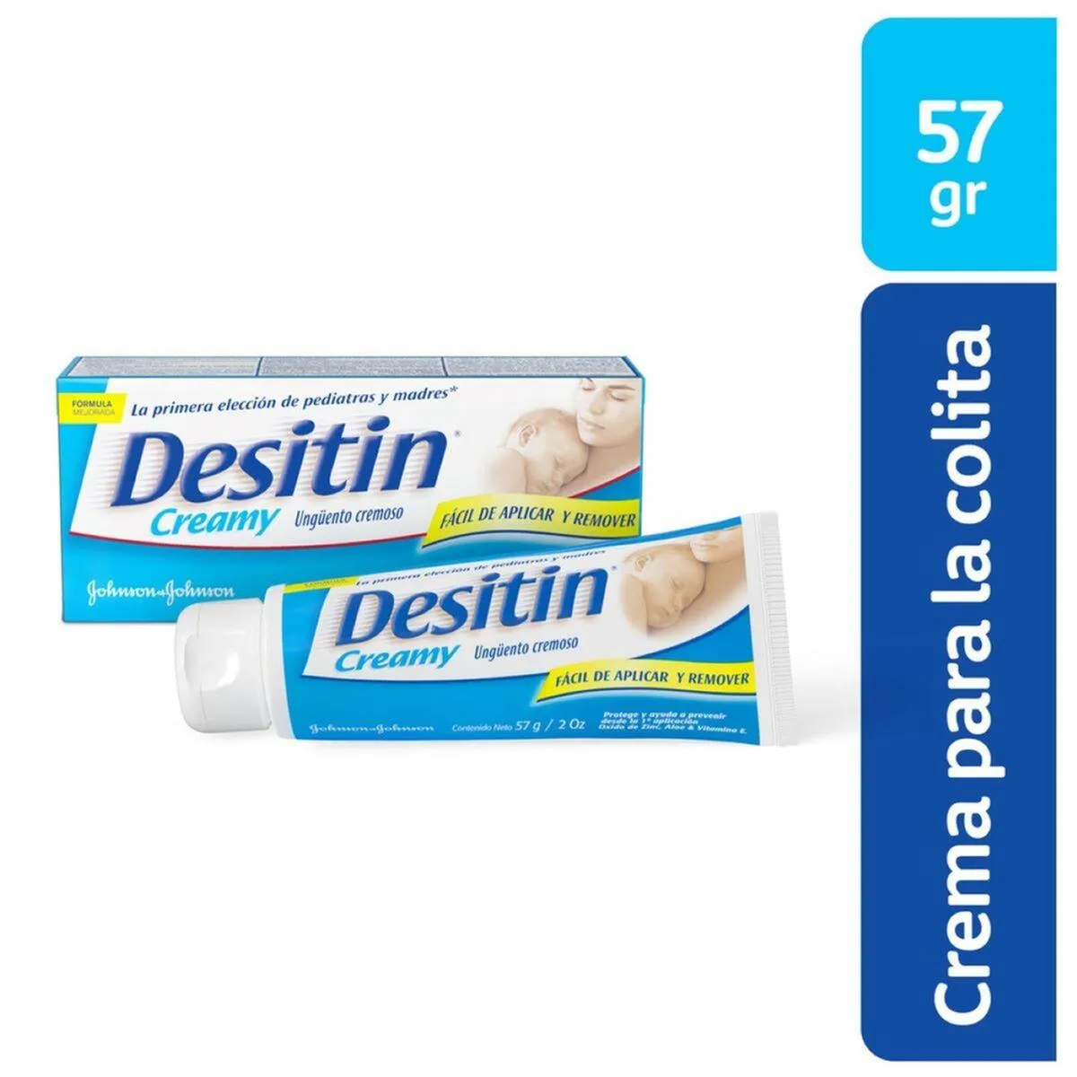 DESITIN CREAMY TUBO X 57 GR (JOHNSSON)