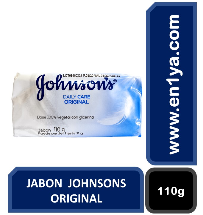 JABON JOHNSON ORIGINAL ADULTO BARRA X 110 GR