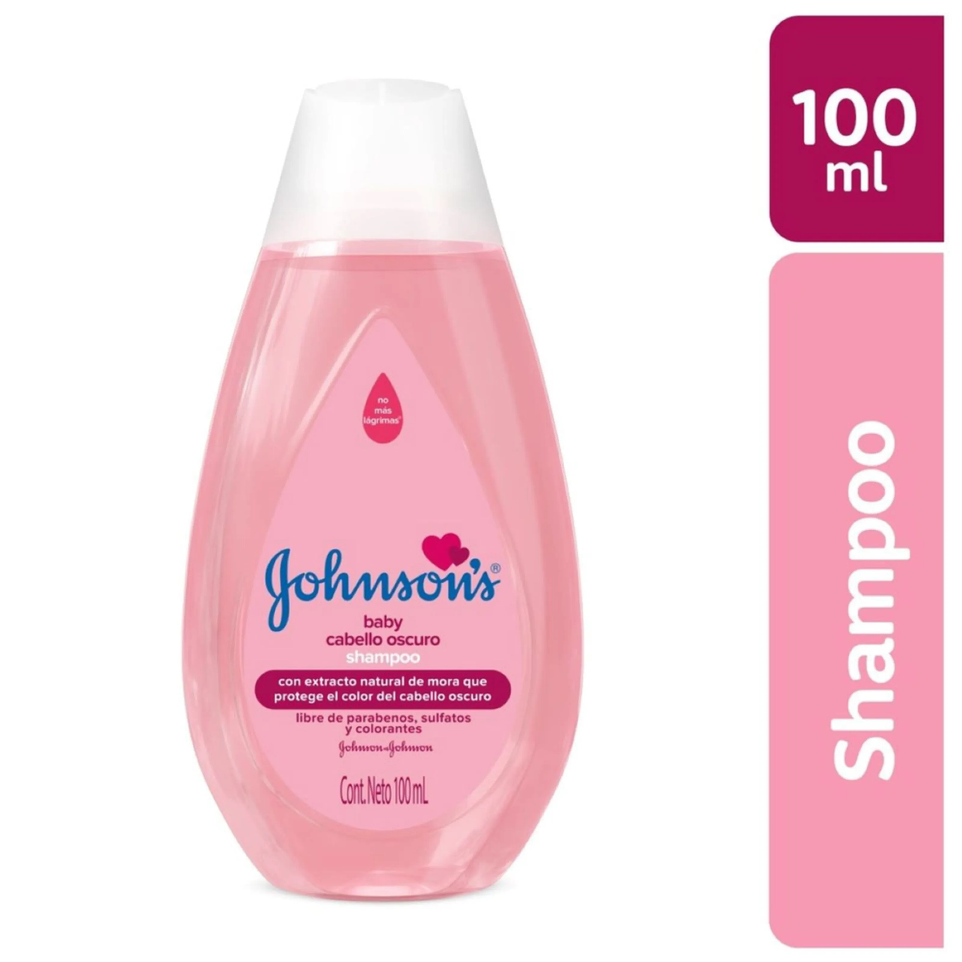 SHAMPOO JOHNSON ROSADO FRASCO X 100 ML (JOHNSON)