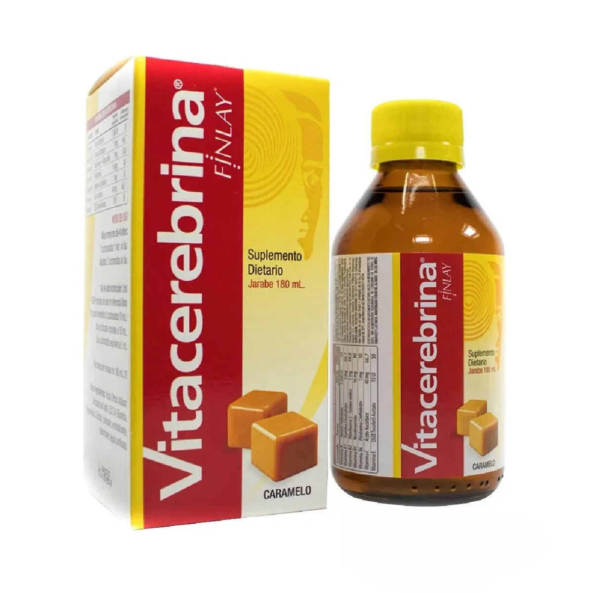 VITACEREBRINA JARABE CARAMELO FRASCO X 180ML (FINLAY)