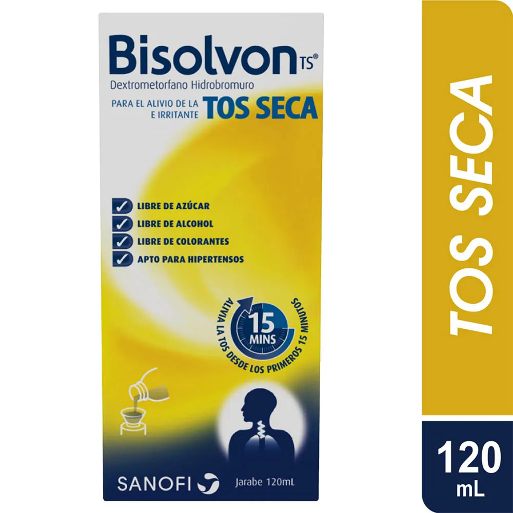 BISOLVON TOS SECA JARABE FRASCO X 120 ML