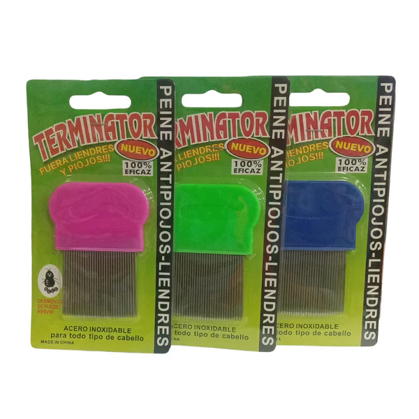 PEINE METALICO PARA PIOJOS