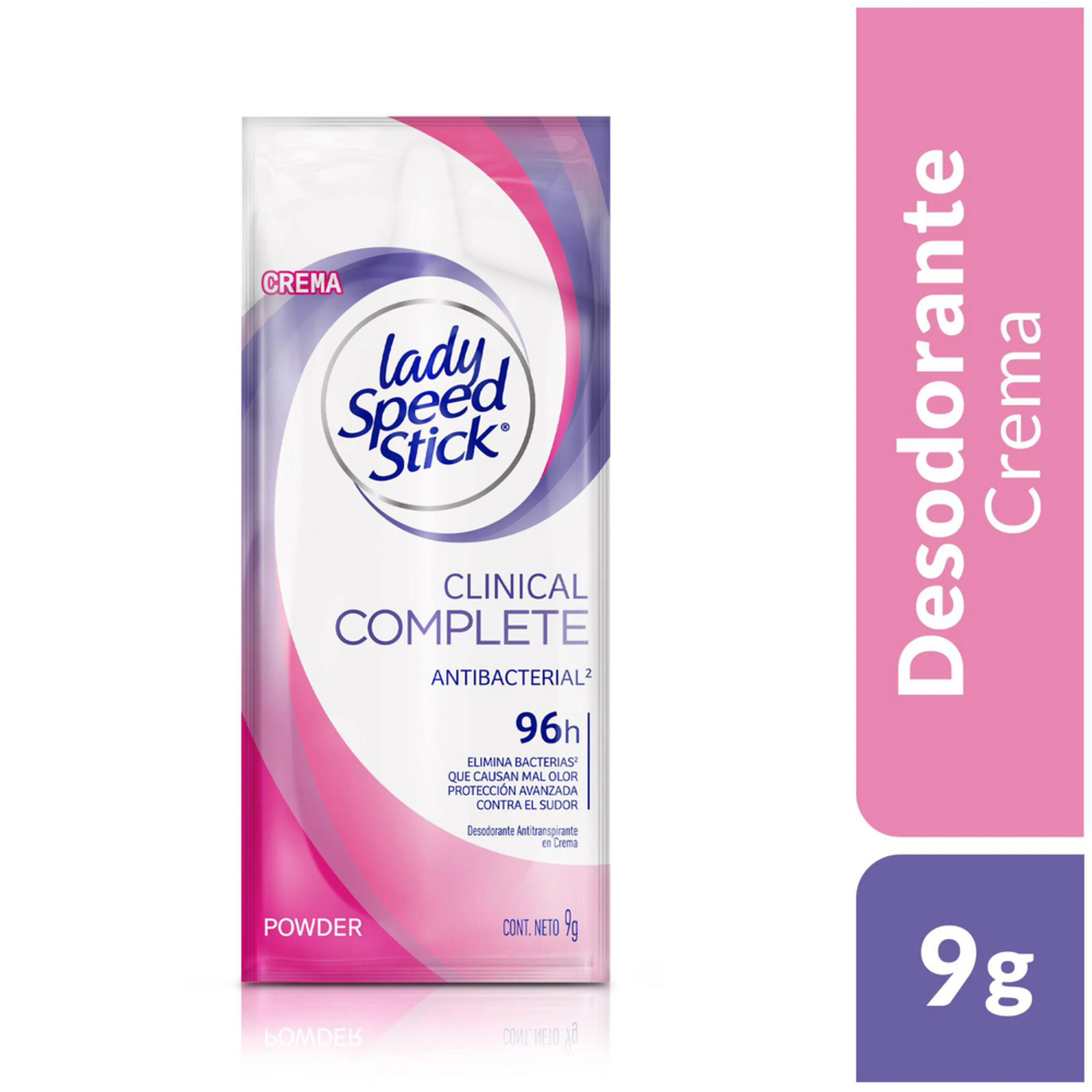 LADY SPEED STICK CLINICAL COMPLETE 72 H X SOBRE X 9 GR