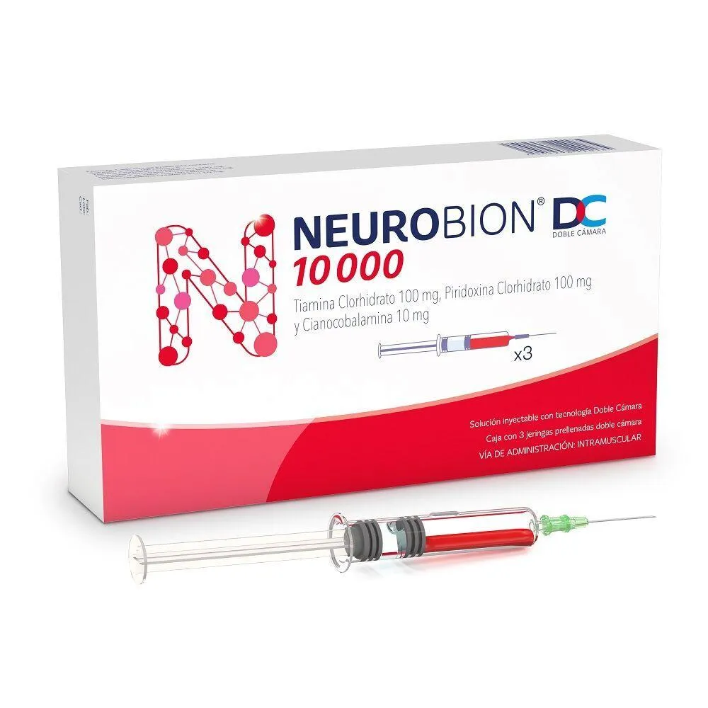 NEUROBION PRELLENADA SOLUCION INYECTABLE CAJA X 3 UND