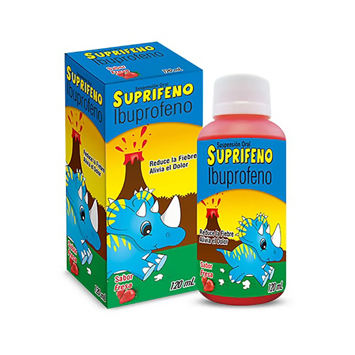 IBUPROFENO SUPRIFENO SUSPENSION ORAL X 120 ML (LAPROFF)