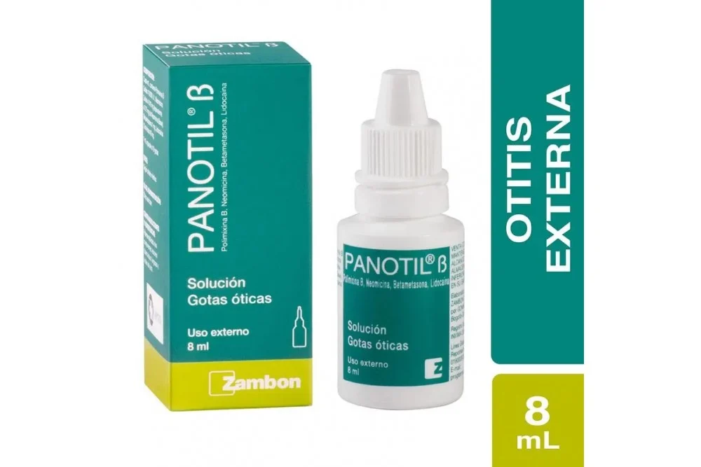 PANOTIL B - GOTAS OTICA- FRASCO X 8 ML (ZAMBON)