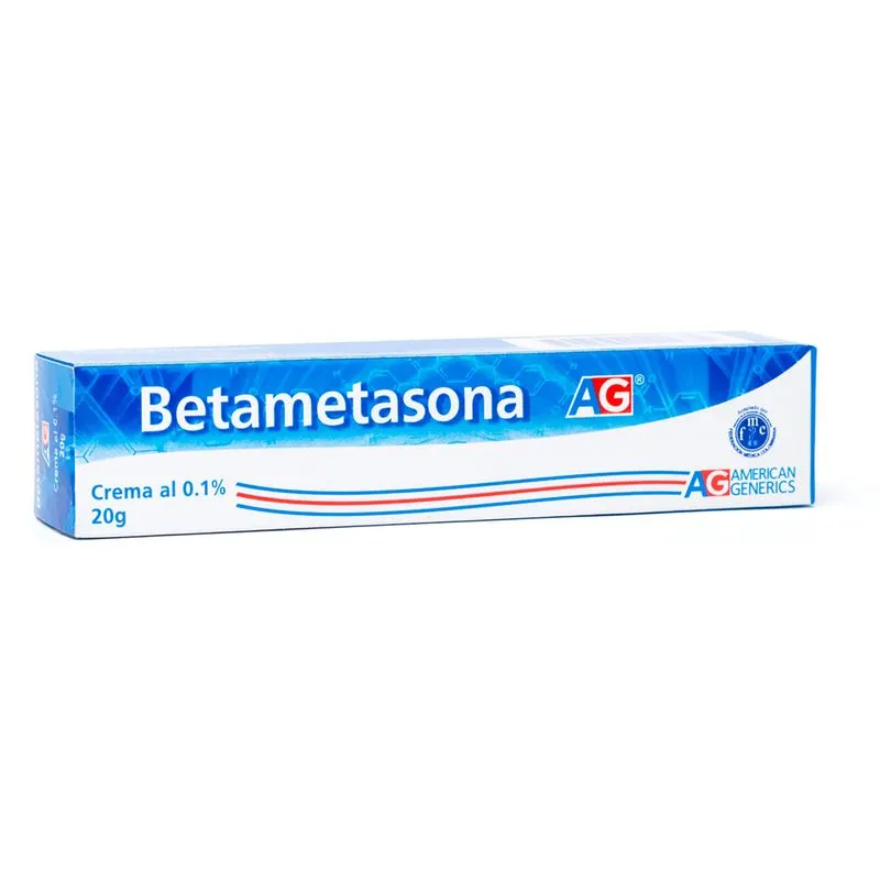 BETAMETASONA 0.1% CREMA TOPICA TUBO X 20 GR (AG)