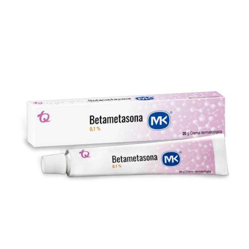 BETAMETASONA 0,1% CREMA TOPICA TUBO X 20 GR (MK)
