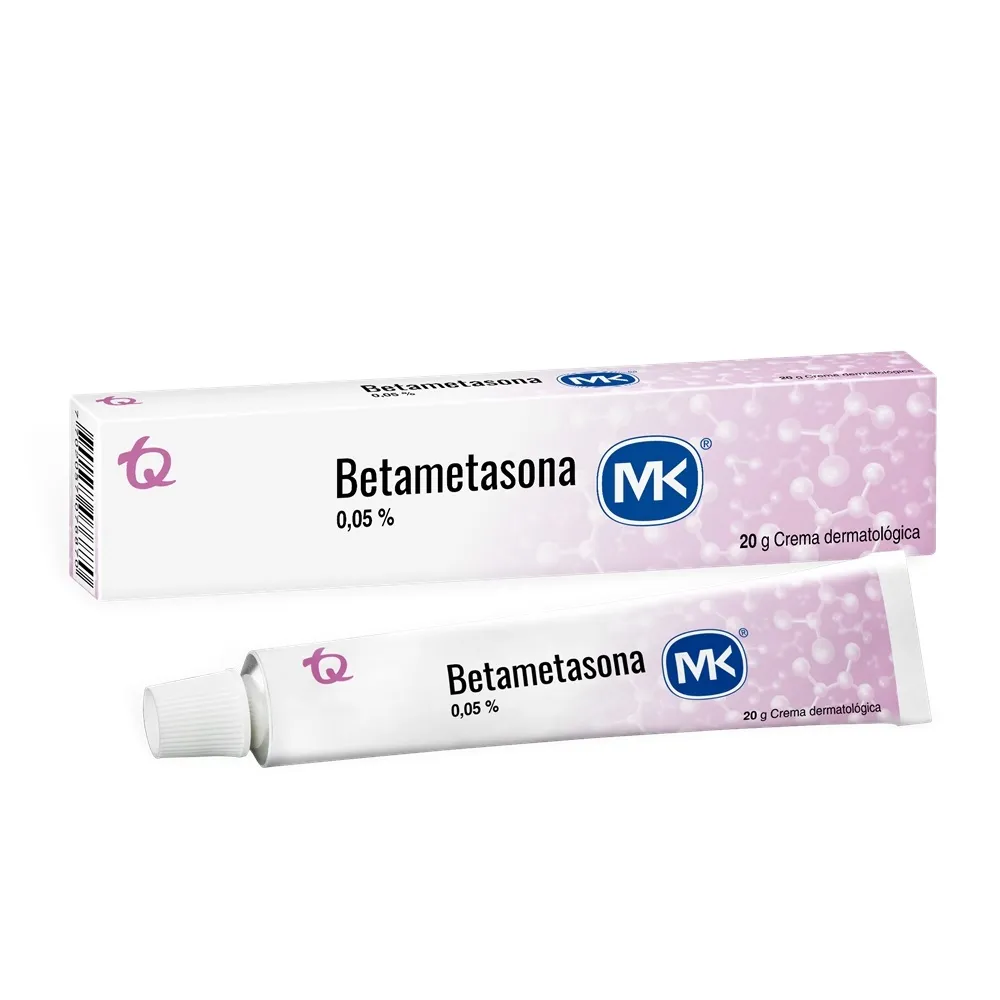 BETAMETASONA 0,05% CREMA TOPICA TUBO X 20 GR (MK)