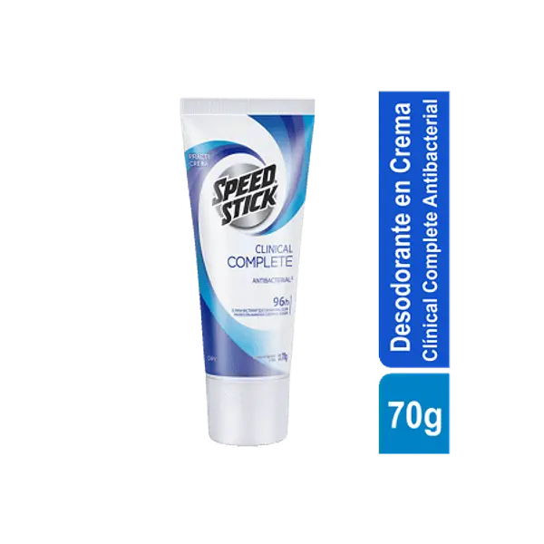 DESODORANTE CREMA SPEED STICK CLINICAL X 70 GR