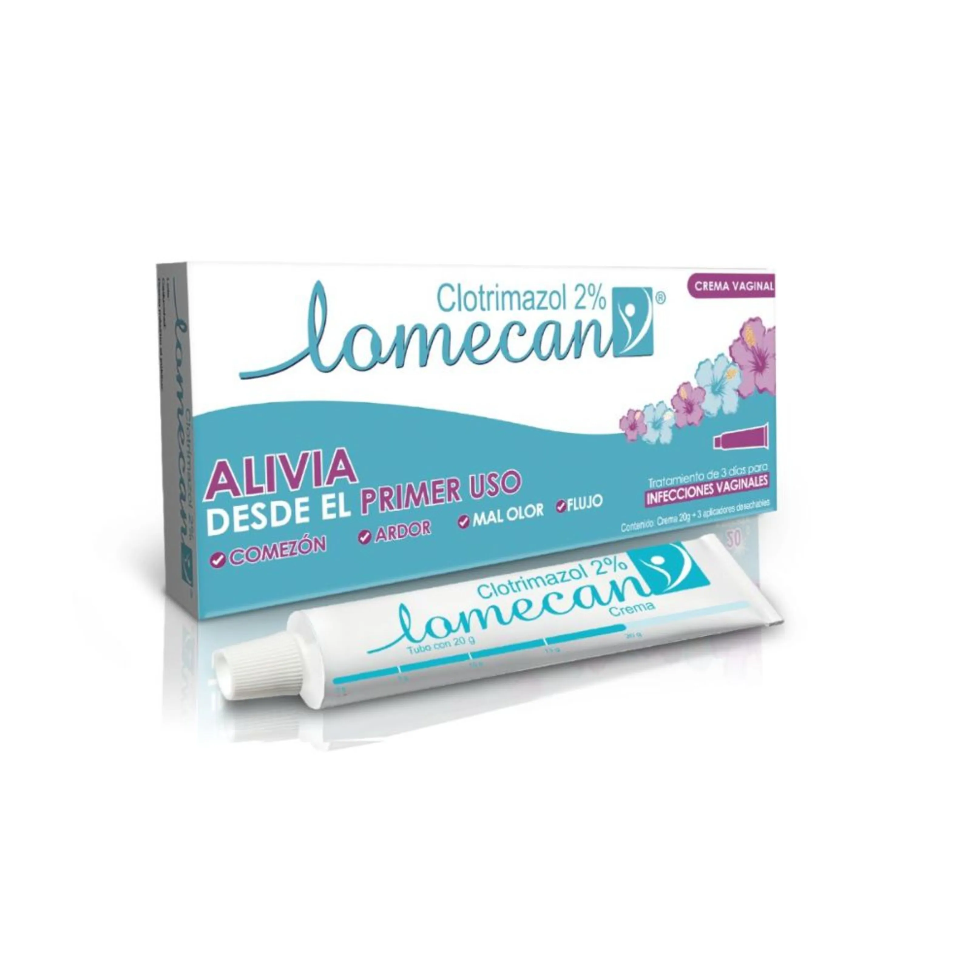 LOMECAN 2% CREMA VAGINAL TUBO X 20 GR