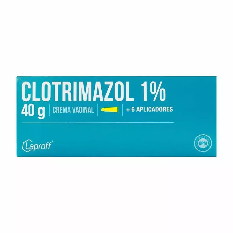 CLOTRIMAZOL 1% CREMA VAGINAL TUBO X 40 GR (LAPROFF)