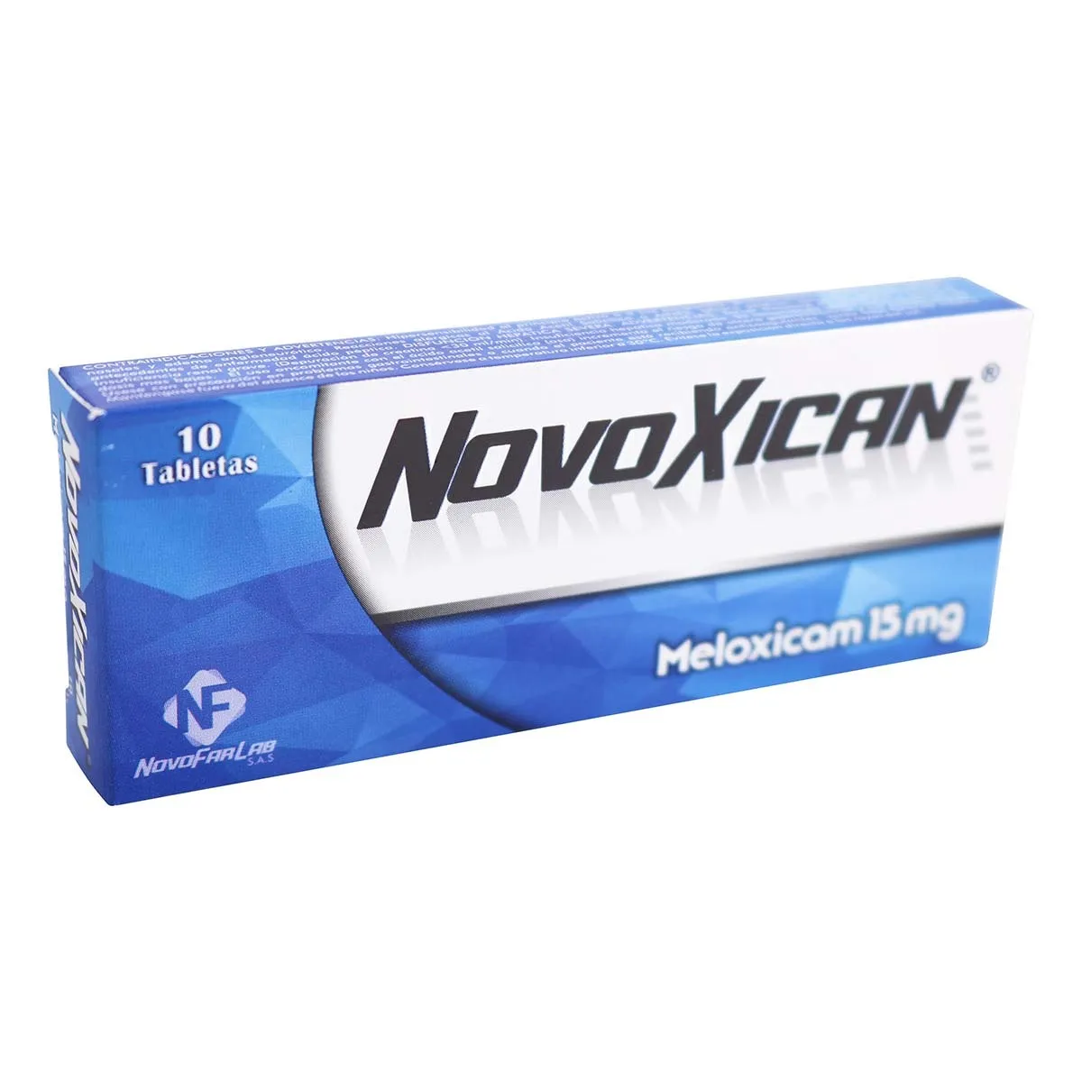 NOVOXICAN 15 MG CAJA X 10 TABLETAS