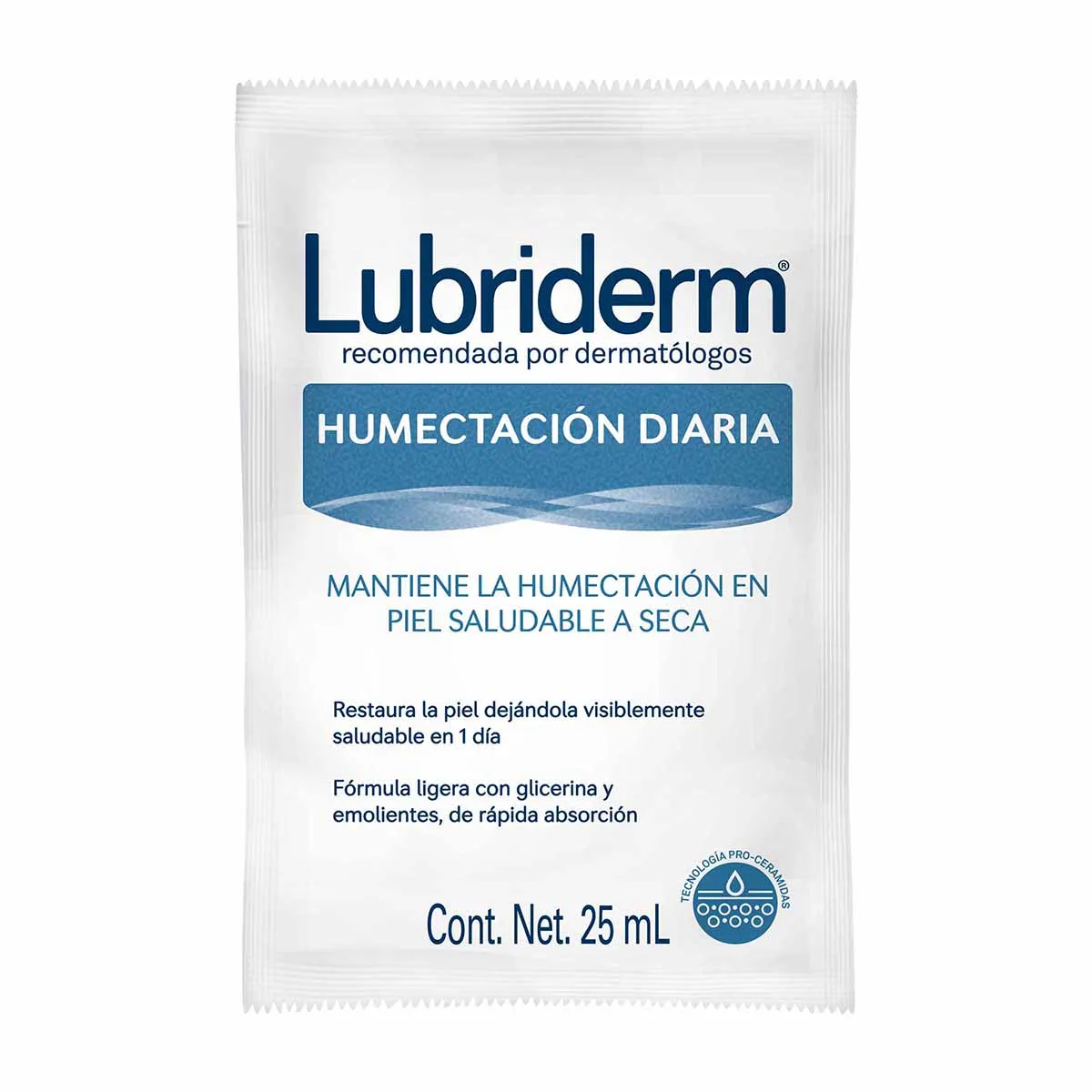 CREMA LUBRIDERM HUMECTACION DIARIA SOBRE X 25 ML