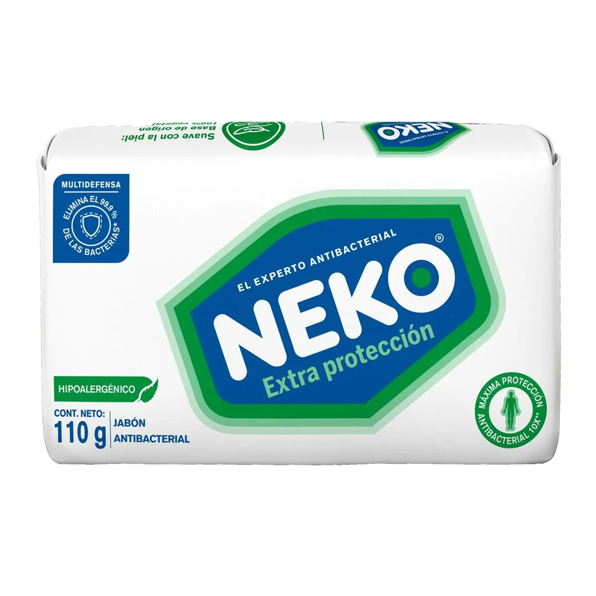 JABON NEKO EXTRA PROTECCION BARRA X 110 GR