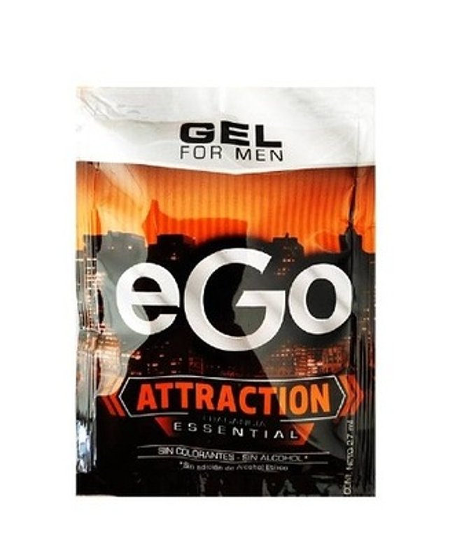 GEL EGO ATTRACTION CAJA X 15 SOBRES X 25 ML