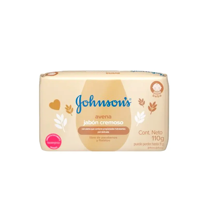 JABON JOHNSONS AVENA BEBE X 110 GR