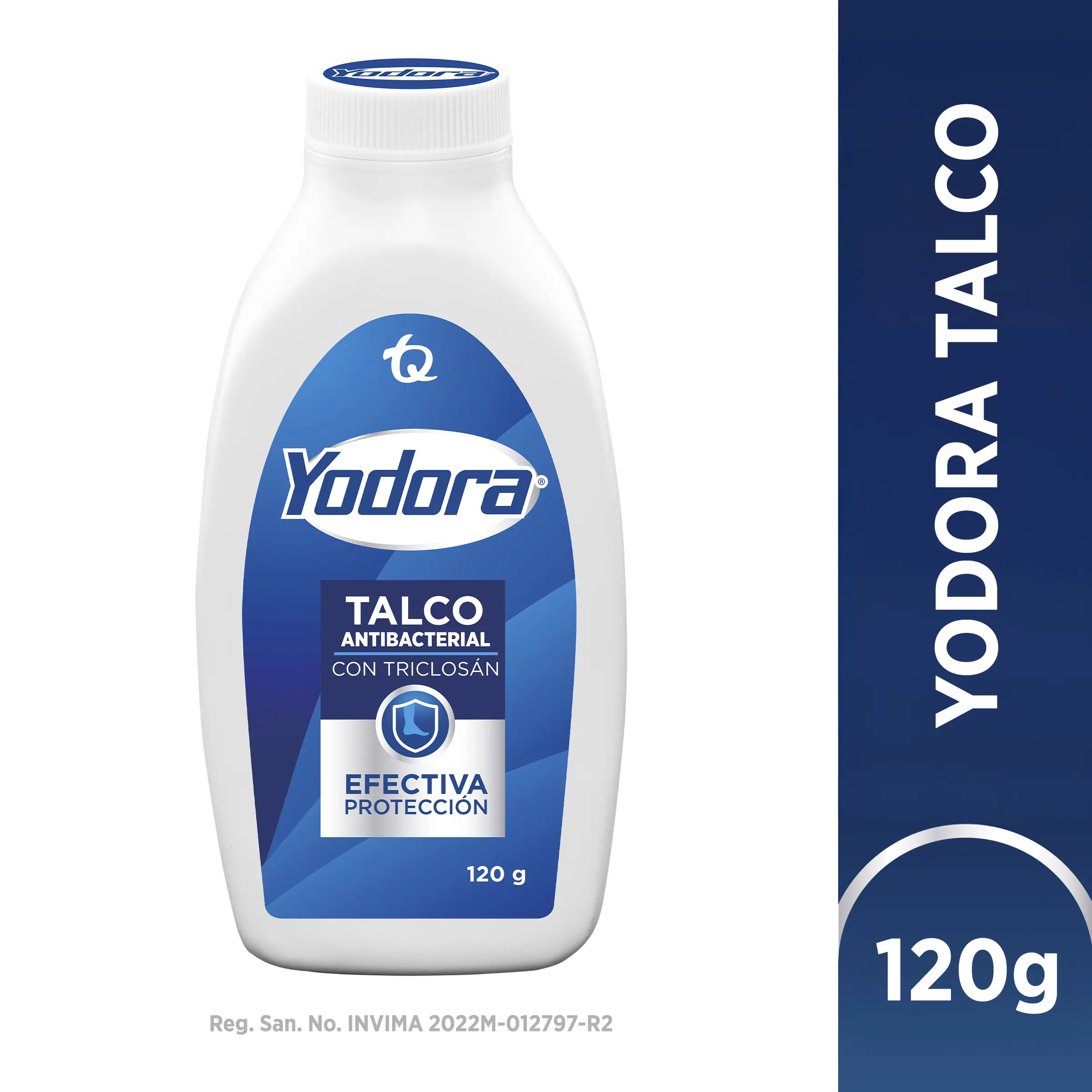 TALCOS YODORA FRASCO X 120 GR