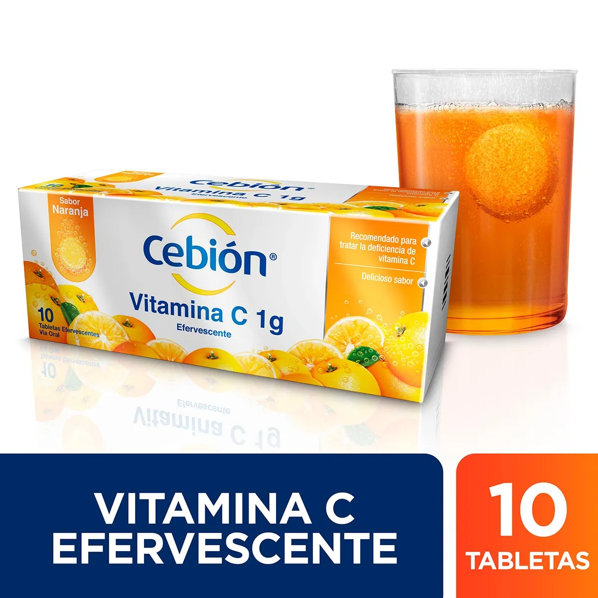 CEBION VITAMINA C 1G FRASCO X TABLETAS EFERVECENTE