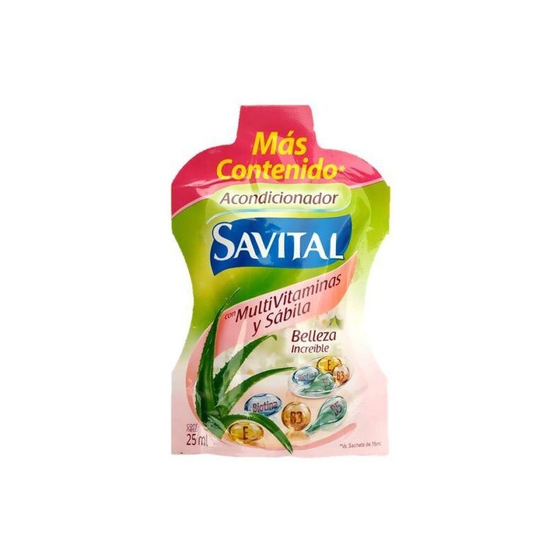 SHAMPOO SAVITAL MULTIVITAMINAS 25 ML