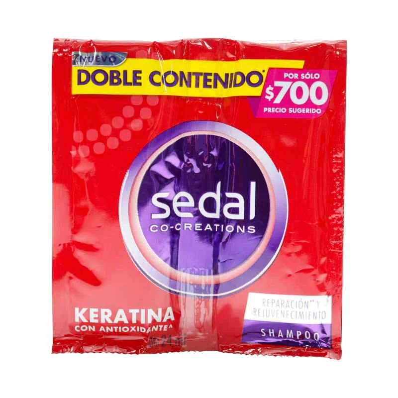 SHAMPOO SEDAL CON KERATINA DOBLE CONTENIDO