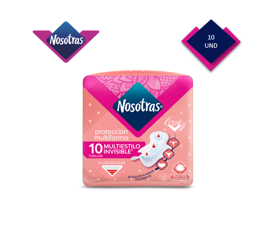 TOHALLAS NOSOTRAS PROTECCION MULTIFORMA